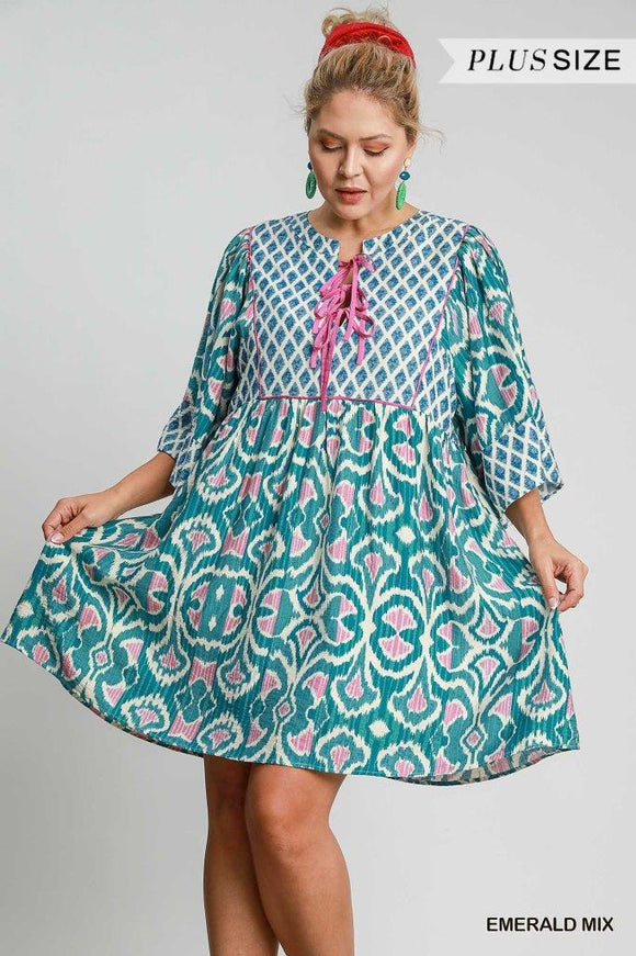 Emerald Love Dress By Umgee