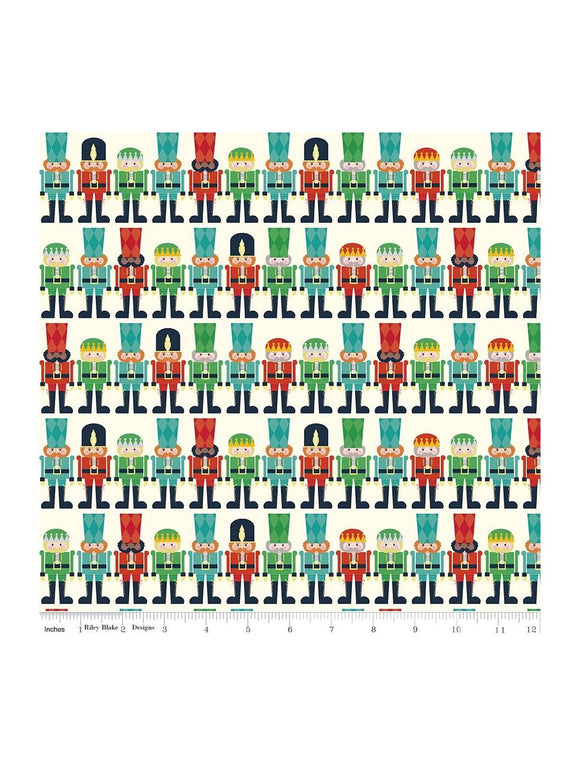 Gypsy Riley Nutcracker Multi Christmas by Riley Blake – Flint Gypsies