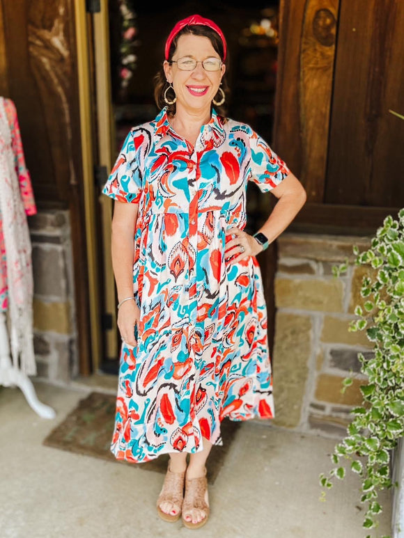 Artisan Midi Dress by Jodifl Flint Gypsies Artisan Midi Dress by Jodifl Flint Gypsies