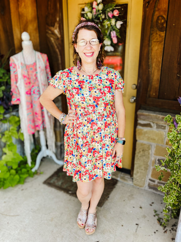 Poppy Floral Dress by Umgee