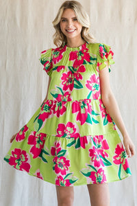 Limeaid Summer Dress by Jodifl