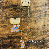 Pink Panache Elise Multi Drop Necklace