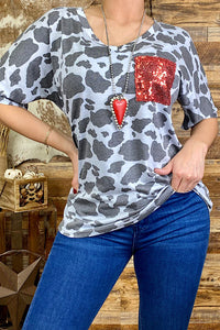 Cow Print Women’s shirt