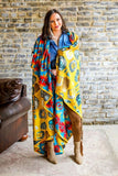 Round Em Up Fleece Blanket by L & B