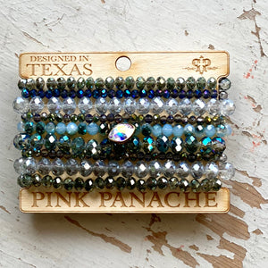 Touch of Blue Pink Panache Bracelet Set
