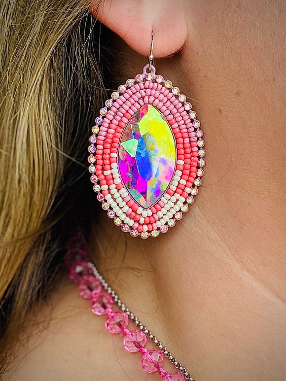 Pink Ponderosa Earrings by Sagebrush Sally’s